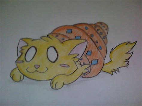 Hermit Cat by piplupwarrior on DeviantArt