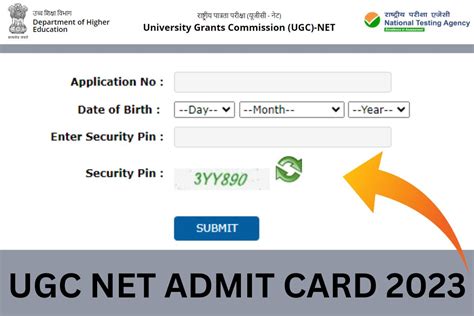 Ugc Net 2023 Admit Card Exam City Intimation Slip