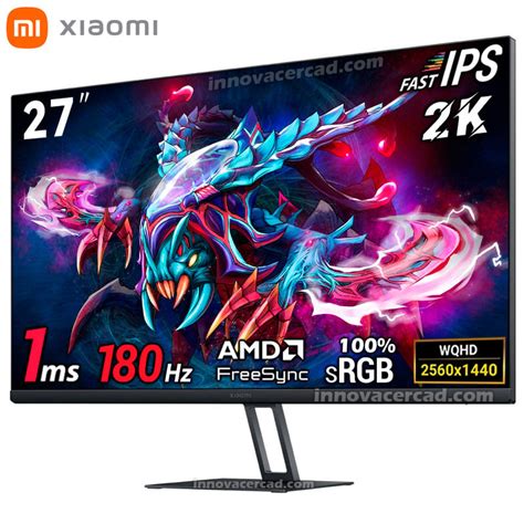 Monitor Gaming Xiaomi G27QI QHD 2560 X 1440 Fast IPS 180hz 1ms