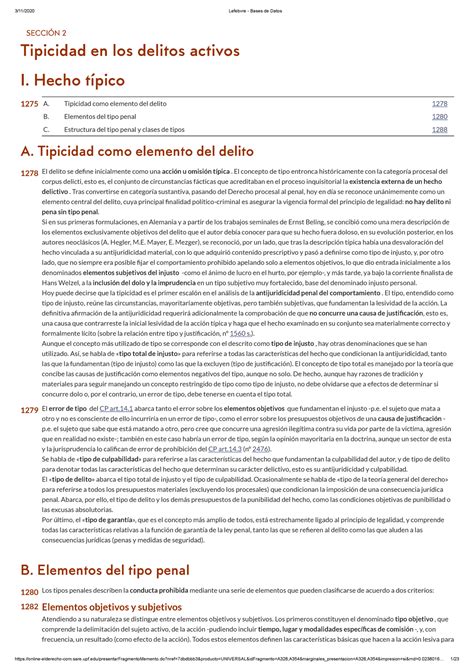 Tema 6 Tipicidad Apuntes Dret Penal SecciÓn 2 Tipicidad En Los Delitos Activos I Hecho Típico