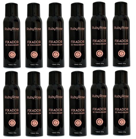 Fixador De Maquiagem Spray Ruby Rose Hb Unidades