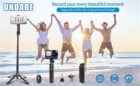 Selfie Stick Tripod With Remote Extendable Aluminum Tube Upgrade