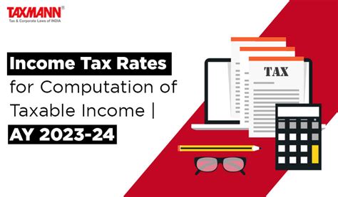 Income Tax Rates For Computation Of Taxable Income Ay