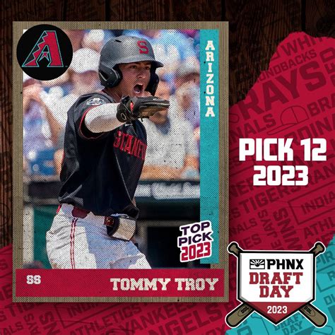 Phnx Diamondbacks On Twitter With The Th Pick In The Mlbdraft The