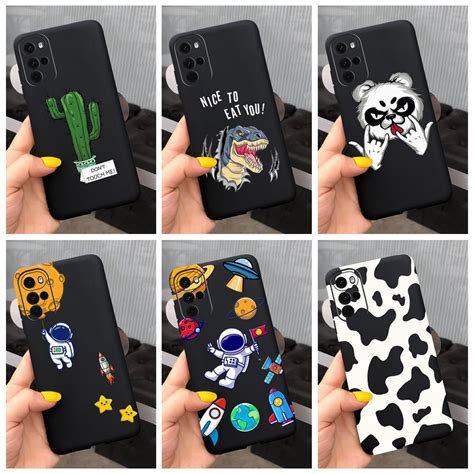 Capa De Celular Flexível De Silicone Preta Para Motorola Moto G22 G42