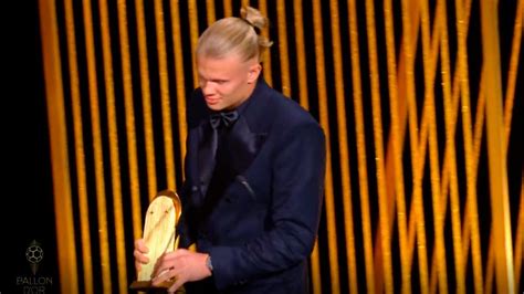 Bal N De Oro Erling Haaland Gana El Premio Gerd M Ller