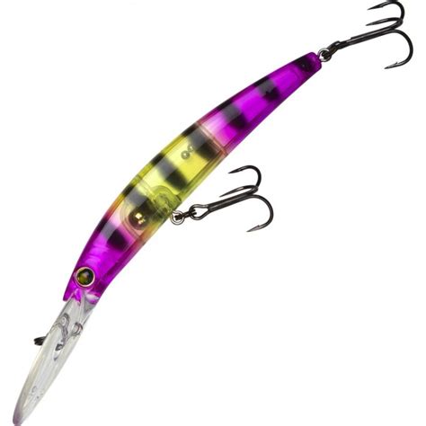 YO ZURI CRYSTAL MINNOW DEEP DIVER WALLEYE 110F R1206 APC R1206 APC