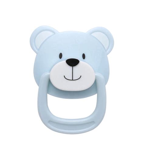 Chupeta Magnética para Bebê Reborn Urso azul ímã em Promoção