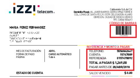 Recibo Izzi Descarga En Pdf E Imprímelo Gratis [2022] Que Plan