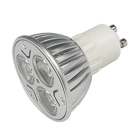 4 X Gu10 3w Led Smd Spot Light Bulbs White High Power Super Deal