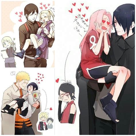 Fav Couple Anime Naruto Ilustrasi Komik Gambar Animasi Kartun