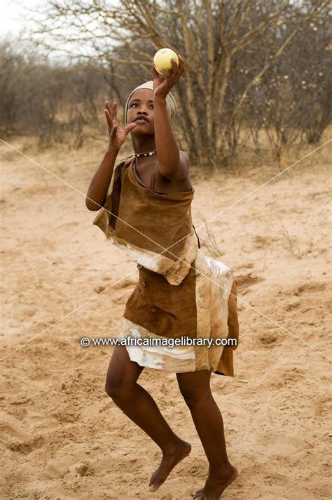 Photos And Pictures Of Naro Bushman San Playing A Rope Skipping Game