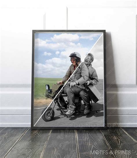 Dumb And Dumber Mini Bike Road Trip Jim Carrey And Jeff Daniels In Dumb And Dumber 1994 I Wall