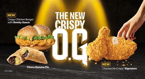 Mcdonalds Launches Non Spicy Chicken Mccrispy® Signature