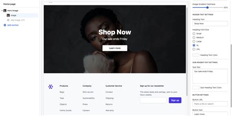 How To Use Shopify Sections And Front End Blocks