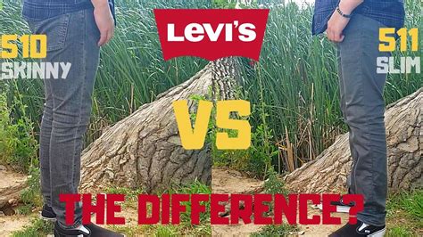 Levis 510 VS 511 REVIEW Skinny VS Slim Fit Jeans For Men The