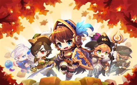 A Collection Of Official Maplestory2 Artwork