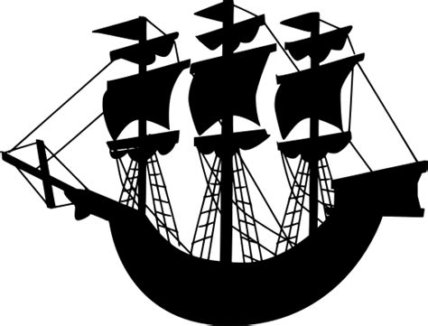 SVG océan bateau navire voile Image et icône SVG gratuite SVG Silh