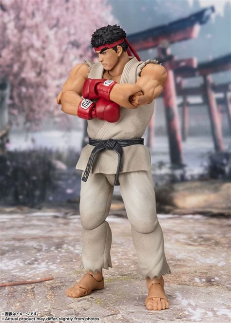 Bems Street Fighter Ryu Tenue Figurine S H Figuarts Cm