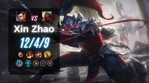 Xin Zhao Jungle Vs Zed Euw Lol Challenger Youtube