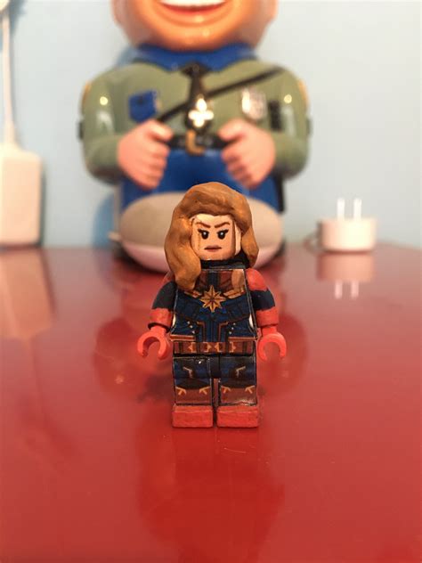 Lego Captain Marvel By Ultraboy123 On Deviantart