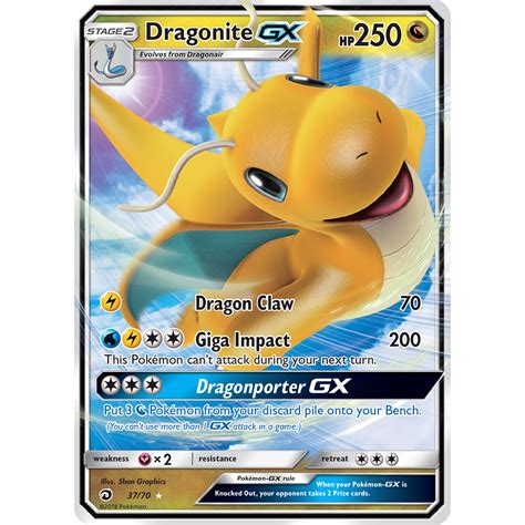 Jual Card Pokemon Dragonite Gx Shopee Indonesia