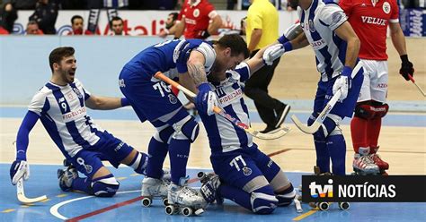 Hóquei FC Porto bate Benfica e está na final four da Taça TVI Notícias