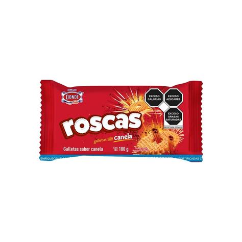 Galletas Dondé Roscas canela 180 g Walmart