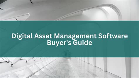 Digital Asset Management Software Buyers Guide Openasset