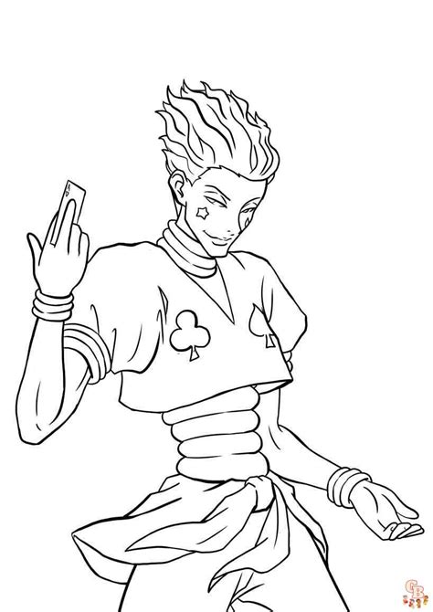 Hunter X Hunter Para Colorear Coloring Pages Imprimible Gratis Porn