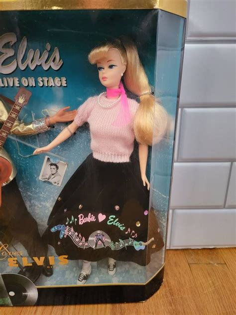 Barbie Loves Elvis Vintage Barbie Doll Barbie Collector Mattel Barbie Collector Edition