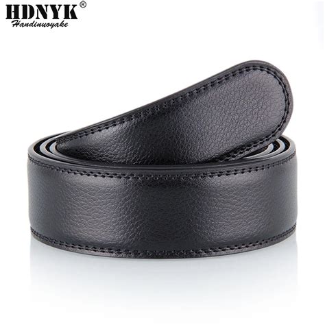 Fashion Mens Belts Automatic Belt Strap Genuine Leather Waistband