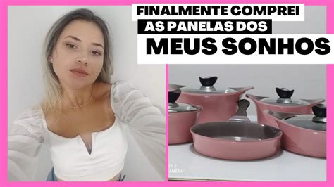 Finalmente Comprei As Panelas Dos Meus Sonhos YouTube