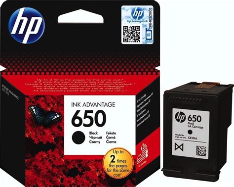 HP 650 Μελάνι Εκτυπωτή InkJet Μαύρο CZ101AE Skroutz gr