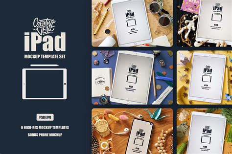 Free IPad Mockup Templates PSD