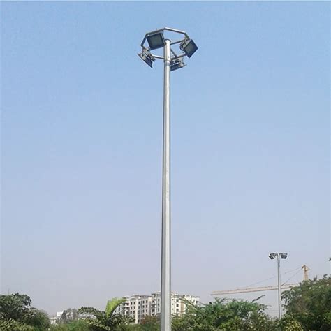 3 Mtr To 16 Mtr Mild Steel Octagonal Pole High Mast For Highway At