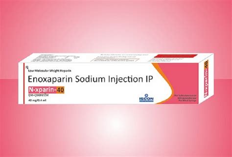 N-XPARIN-40 Enoxaparin Injection 40 mg/0.4 ml at ₹ 428.00/piece ...