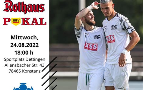 Pokal Achtelfinale Steigt Am Bodensee FC 08 Villingen E V