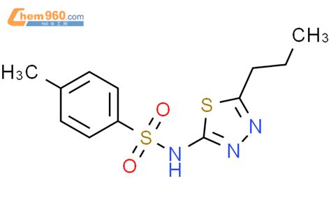 64256 74 2 Benzenesulfonamide 4 Methyl N 5 Propyl 1 3 4 Thiadiazol 2