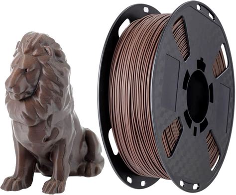 Amazon co jp PLA Max PLA チョコレートブラウン PLAフィラメント 1 75mm 1KG 3Dプリンター