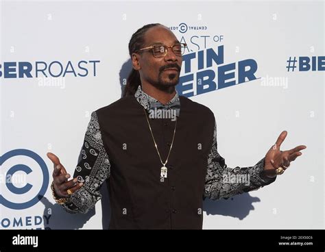 Snoop Dogg attends The Roast of Justin Bieber held at the Sony Picture Studios in Los Angeles ...