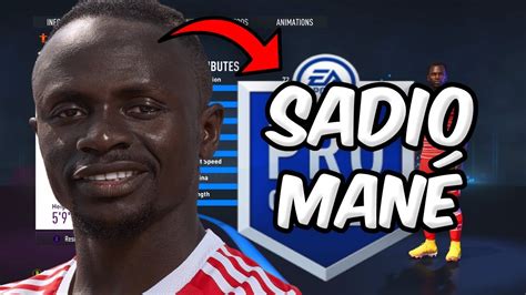 Fifa Virtual Pro Lookalike Tutorial Sadio Man Youtube