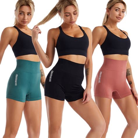 Womens Hip Lifting Elastic Tight Outer Wear Yoga High Waist Sports