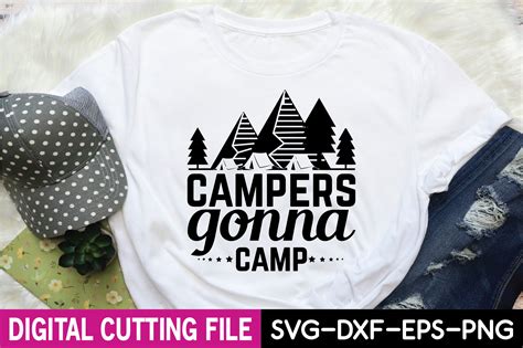 Campers Gonna Camp Svg Graphic By Azayra · Creative Fabrica