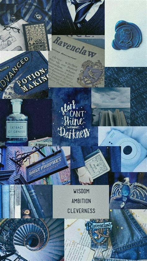 Ravenclaw Collage | Ilustrasi poster, Ilustrasi, Poster