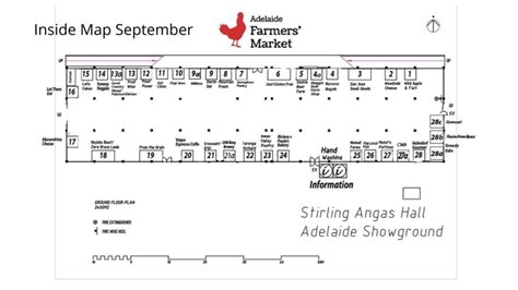 Inside Map Sept – Adelaide Showgrounds Farmers Market