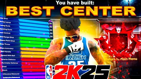 Best Center Build 2k25 Game Breaking Big Nba 2k25 The Best Build In 2k25 With Contact Dunk