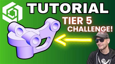 Onshape TUTORIAL Step By Step TIER 5 Challenge LATCH HINGE YouTube