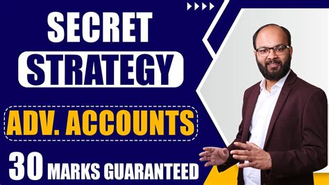 Secret Strategy To Crack Advanced Accounts Paper CA Inter Sep 24