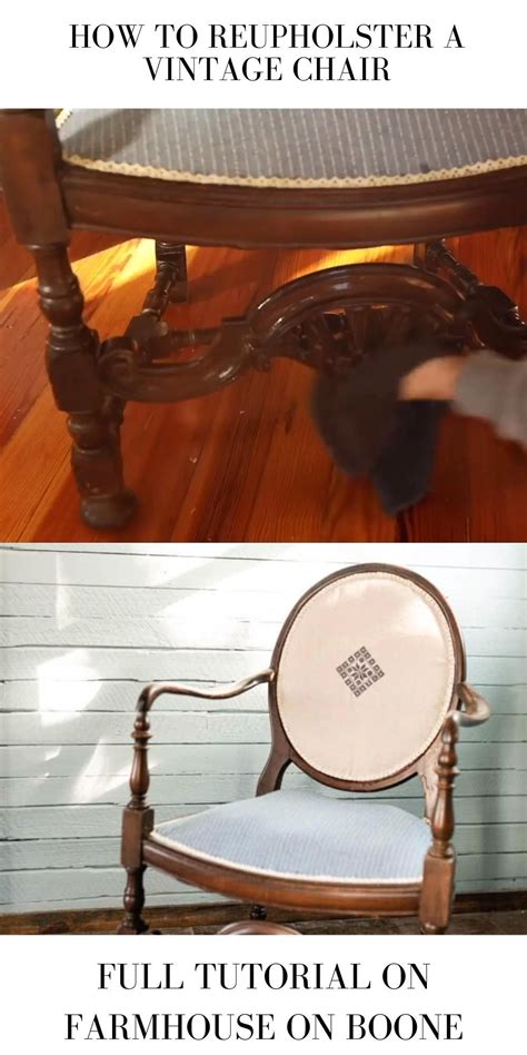 How To Reupholster A Vintage Chair The Easy Way Artofit